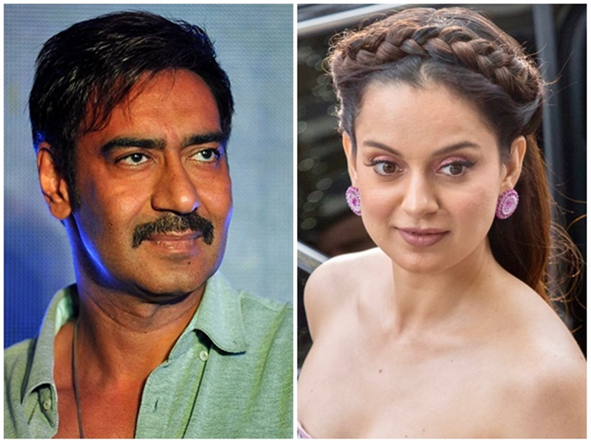 Ajay Devgn and Kangana