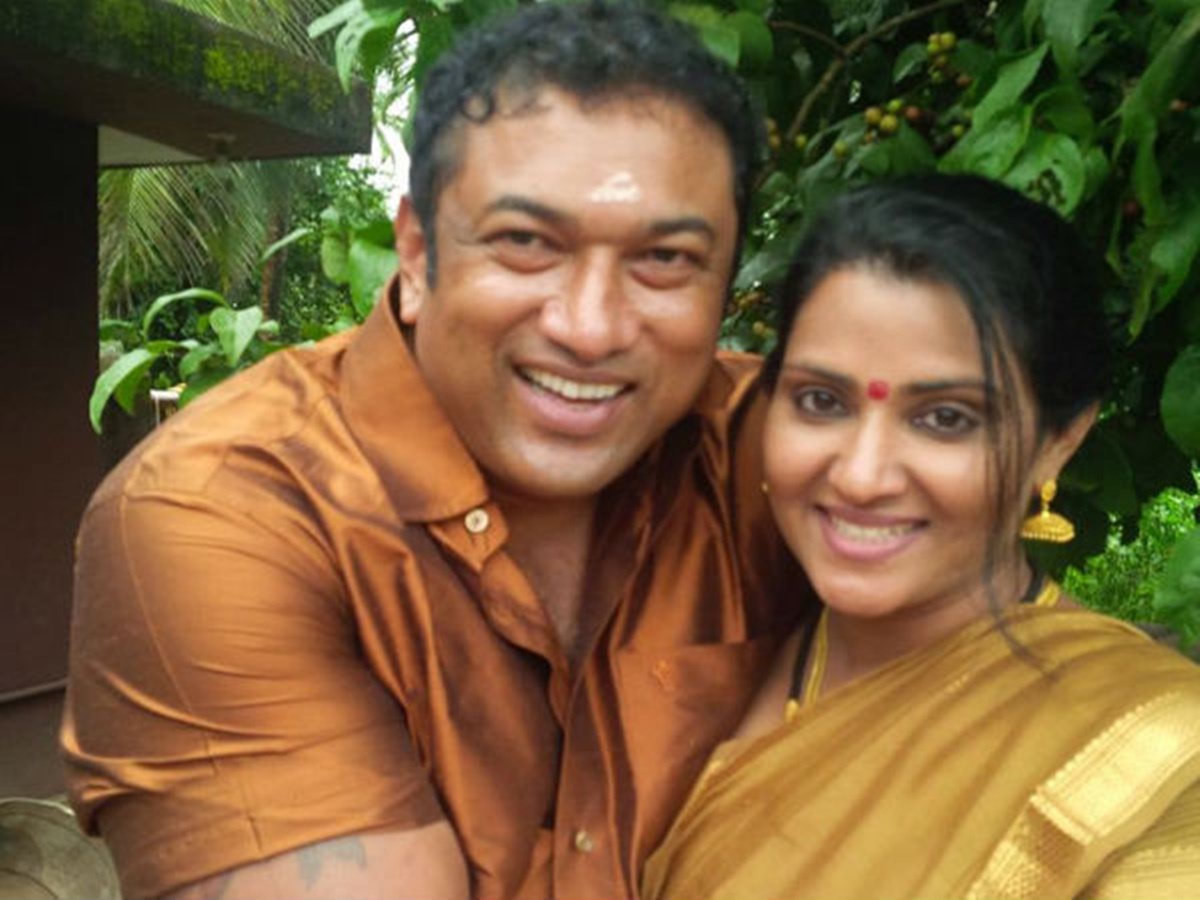 Baburaj and Vani Viswanath