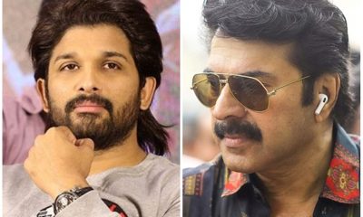 Allu Arjun and Mammootty