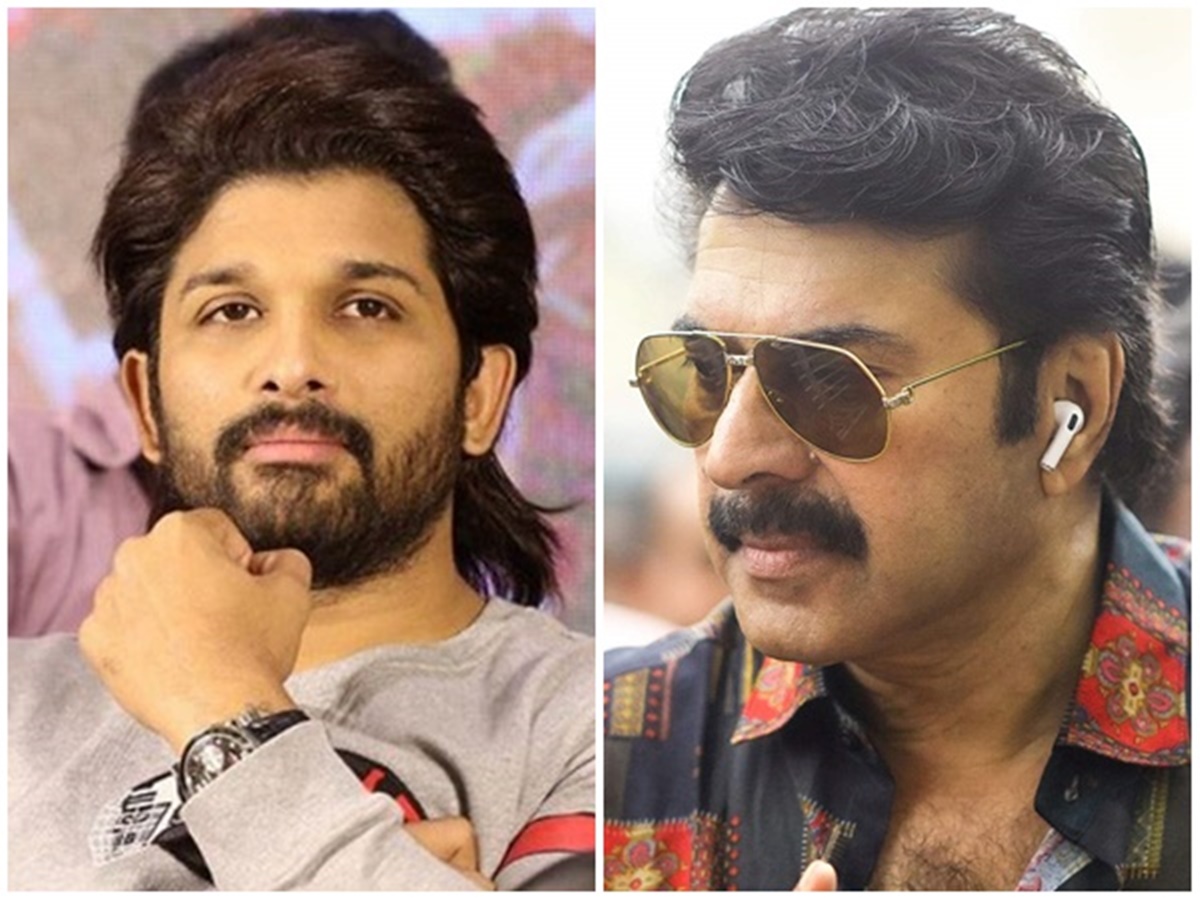 Allu Arjun and Mammootty