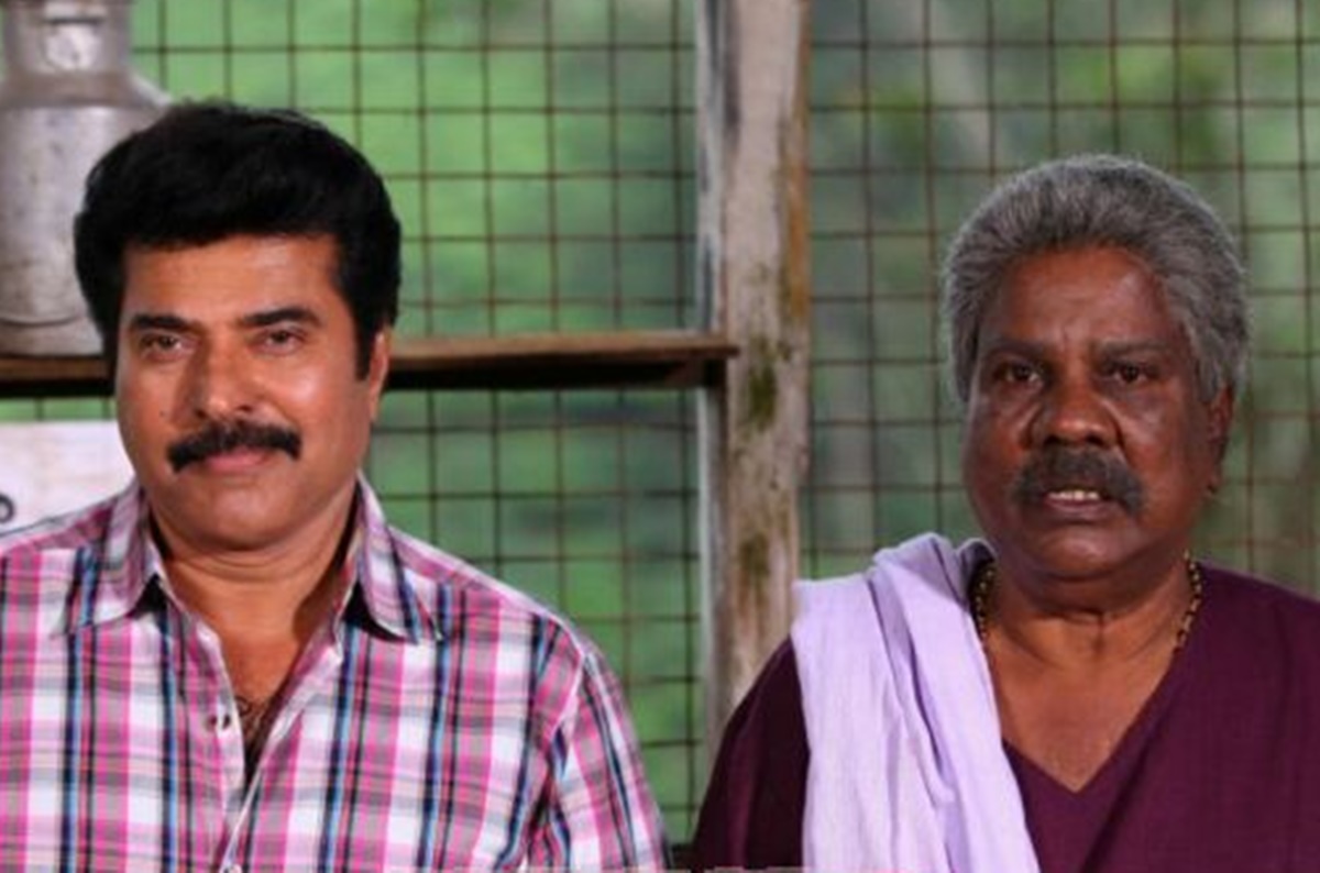 Mammootty and Mala Aravindan