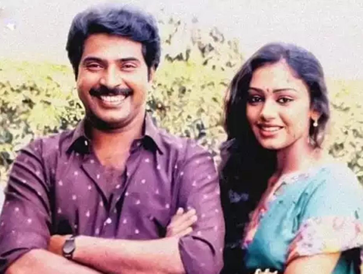 Mammootty and Shobana 