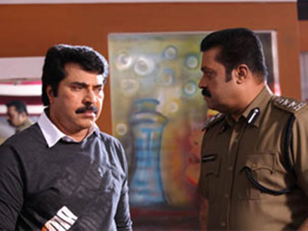 Mammootty and Suresh Gopi