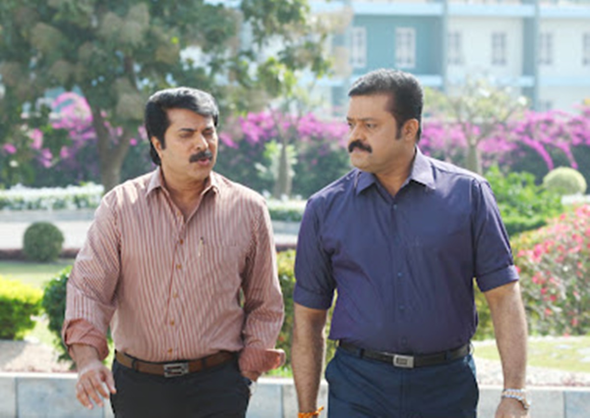 Mammootty and Suresh Gopi