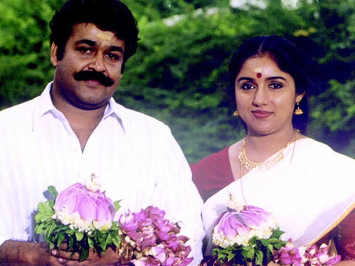 Mohanlal and Revathy 