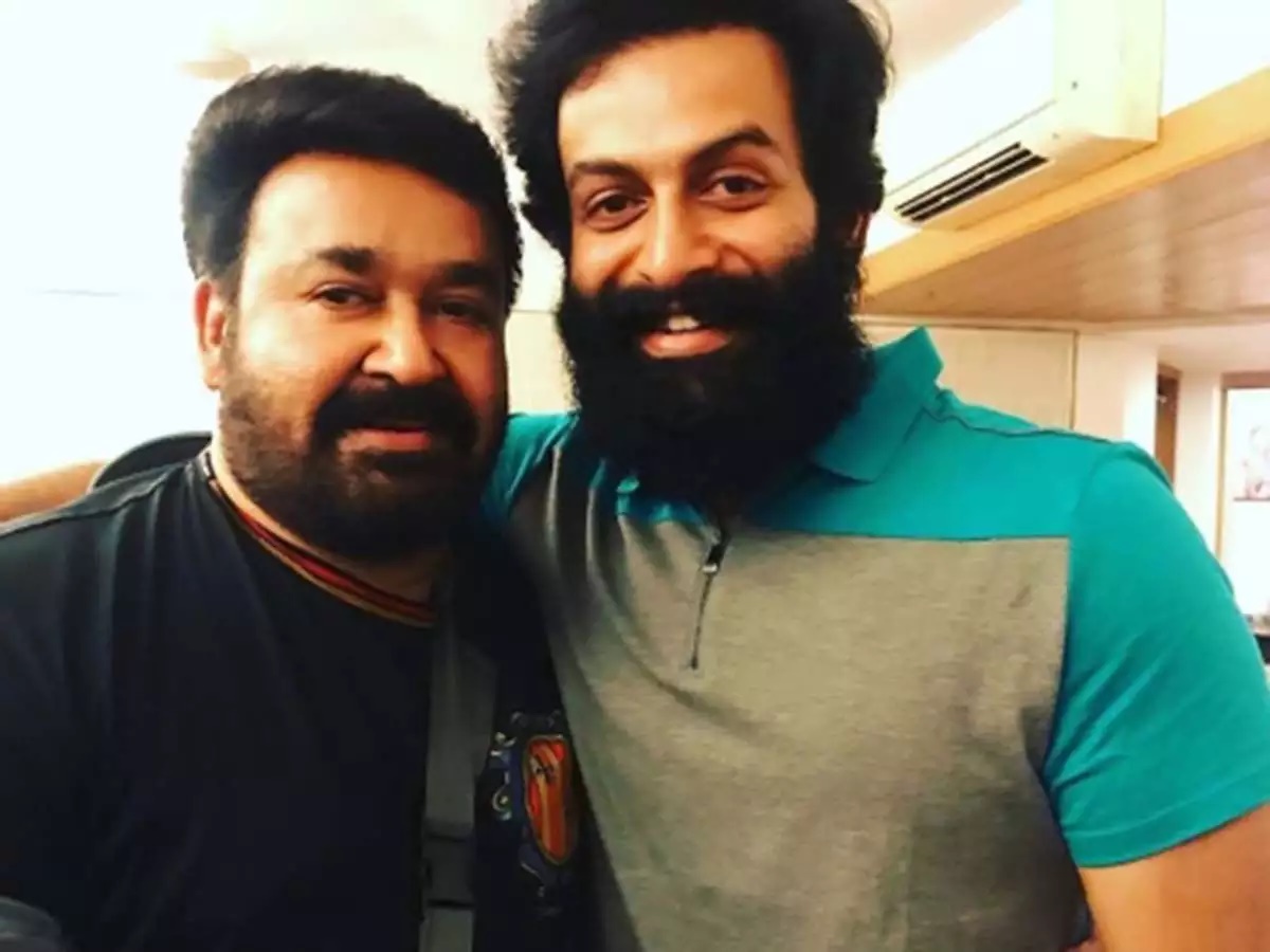 Mohanlal and Prithviraj 