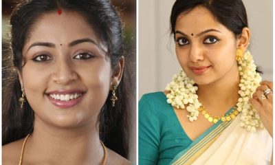 Navya Nair and Samvritha