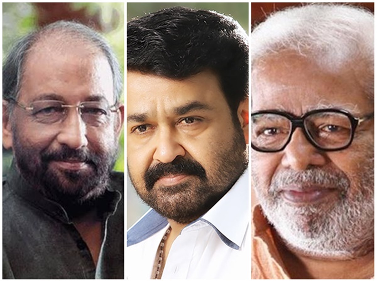 Nedumudi Venu, Mohanlal and Thilakan