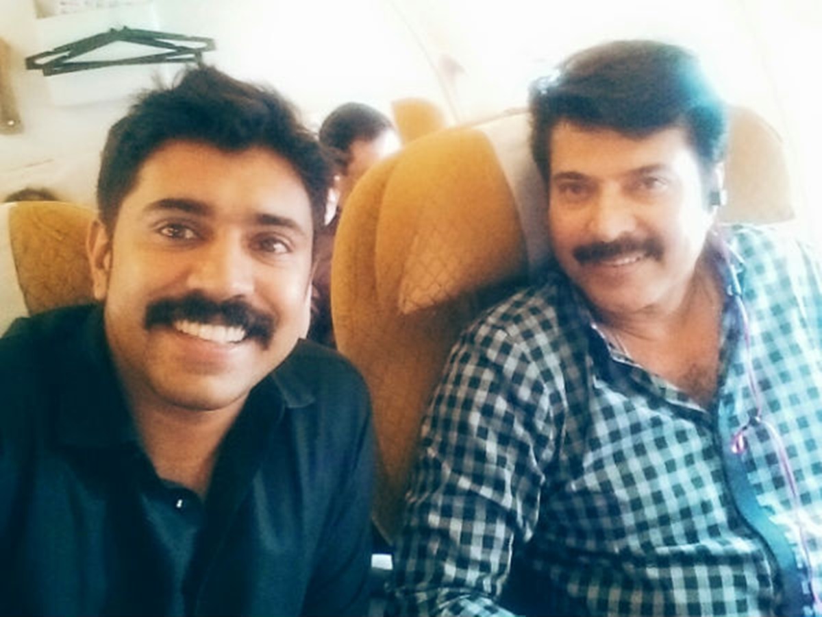 Nivin Pauly and Mammootty 