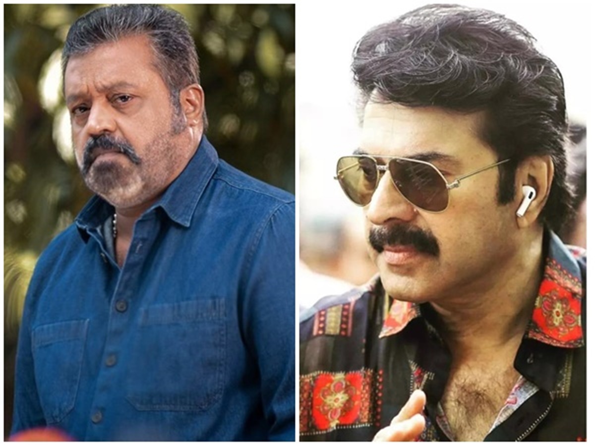 Suresh Gopi and Mammootty