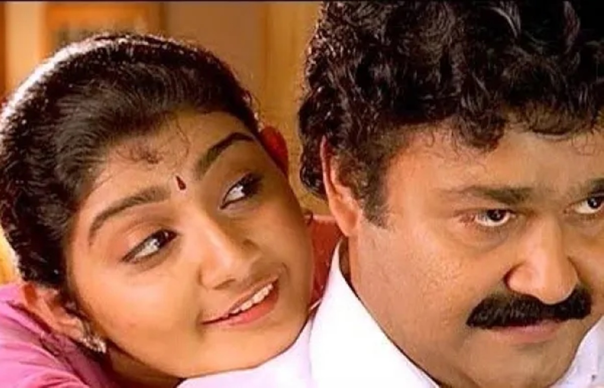 Divya Unni and Mohanlal (Ustad Film)