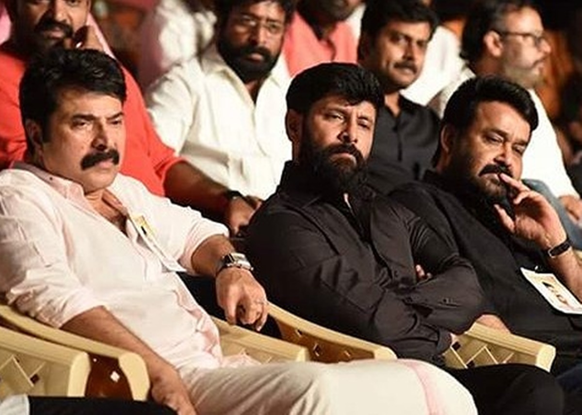 Mammootty, Vikram and Mohanlal