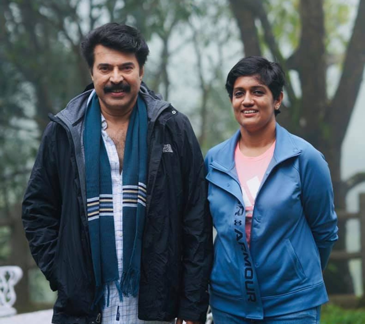 Mammootty and ratheena 