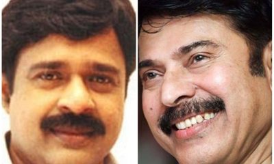 Ratheesh and Mammootty