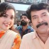 Meena and Mammootty