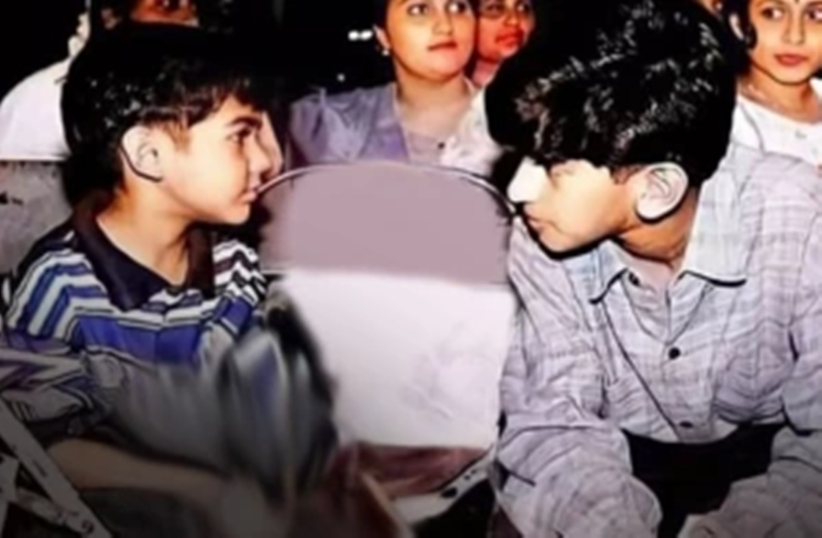 Pranav Mohanlal and Dulquer Salmaan (Childhood Photo)