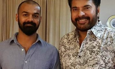 Pranav Mohanlal and Mammootty