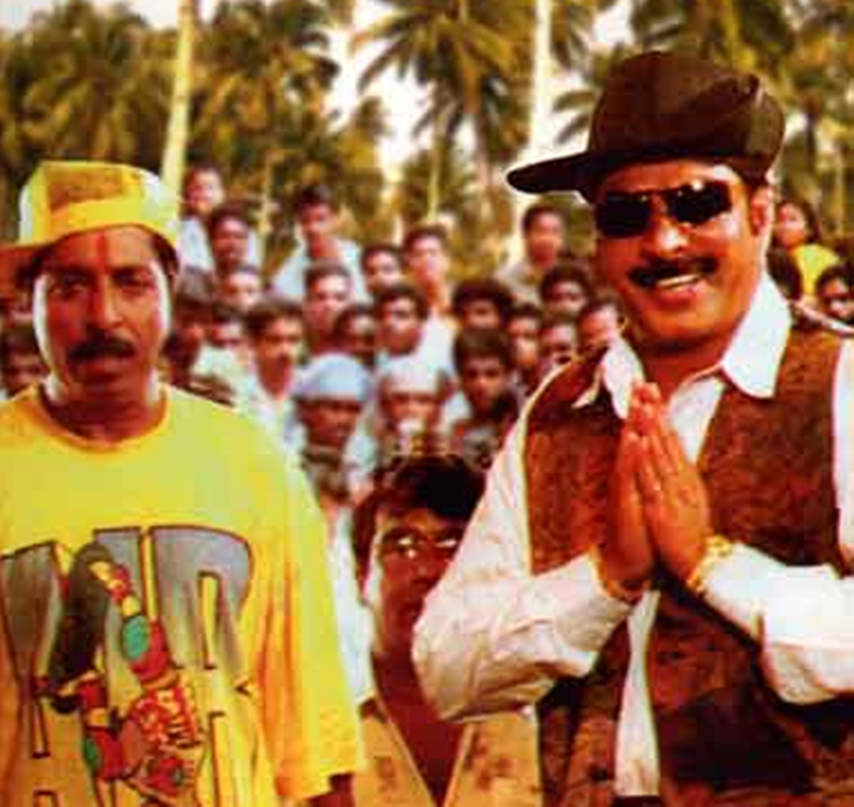 Sreenivasan and Mammootty 