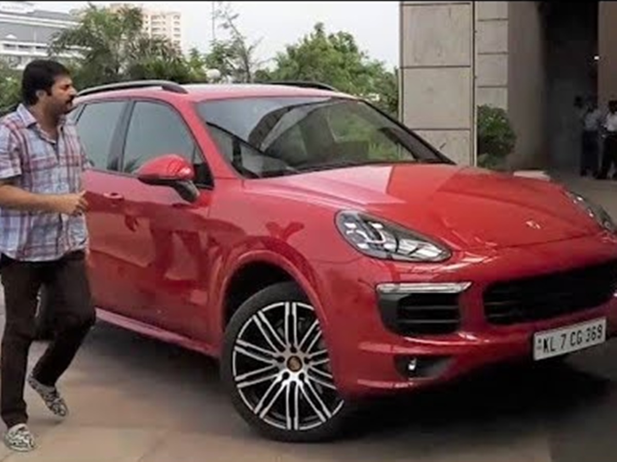 Mammootty with his car