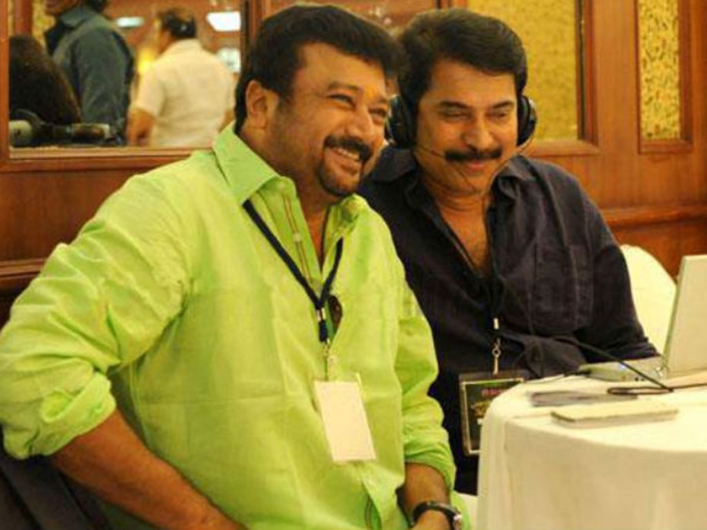 Jayaram and Mammootty