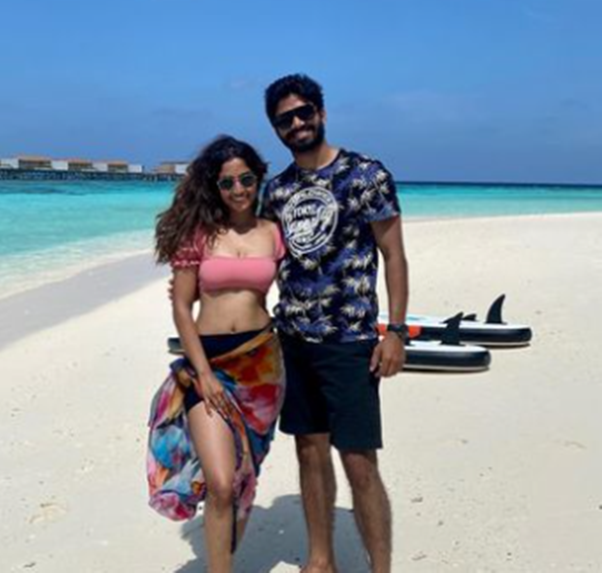 Reba Monica and Husband 