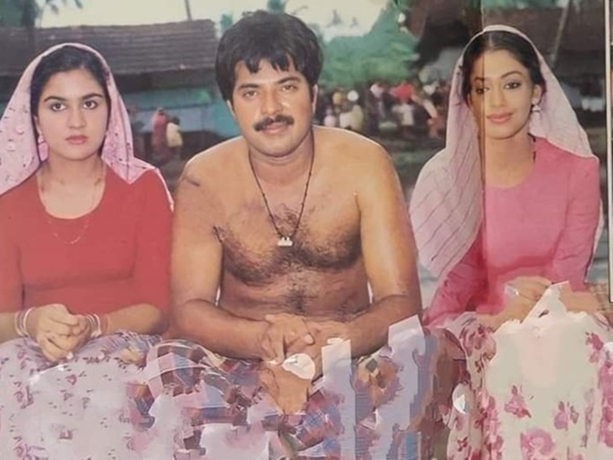 Urvashi, Mammootty and Shobana