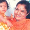 Chithra With Daughter