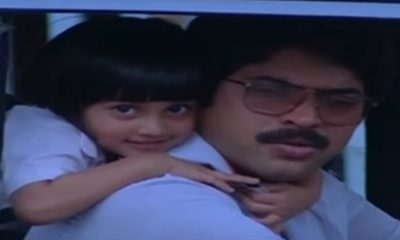 Baby Shalini and Mammootty