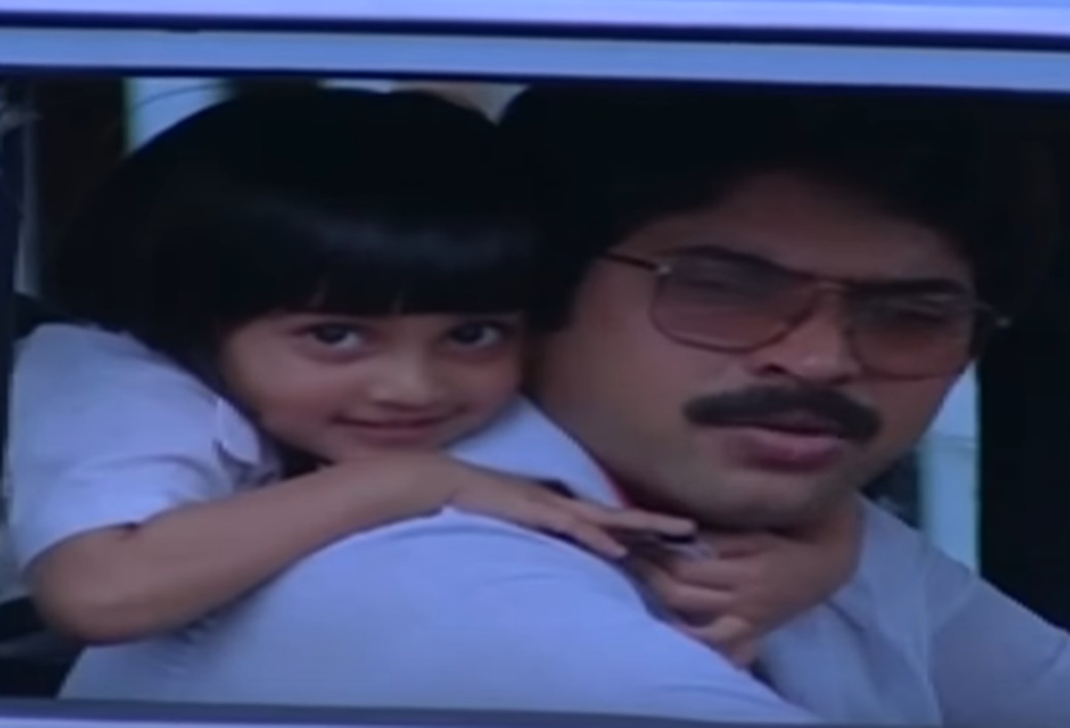 Baby Shalini and Mammootty