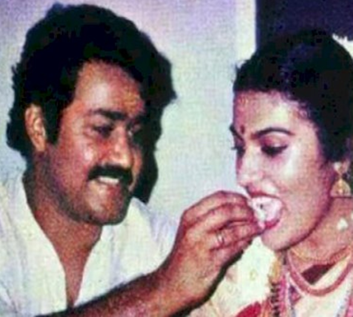 Mohanlal and Suchithra 