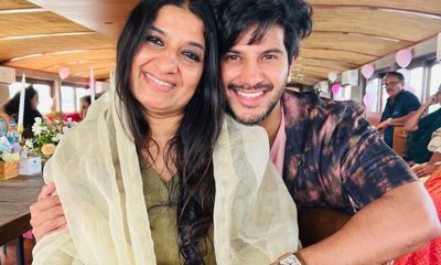 Dulquer Salmaan With Mother