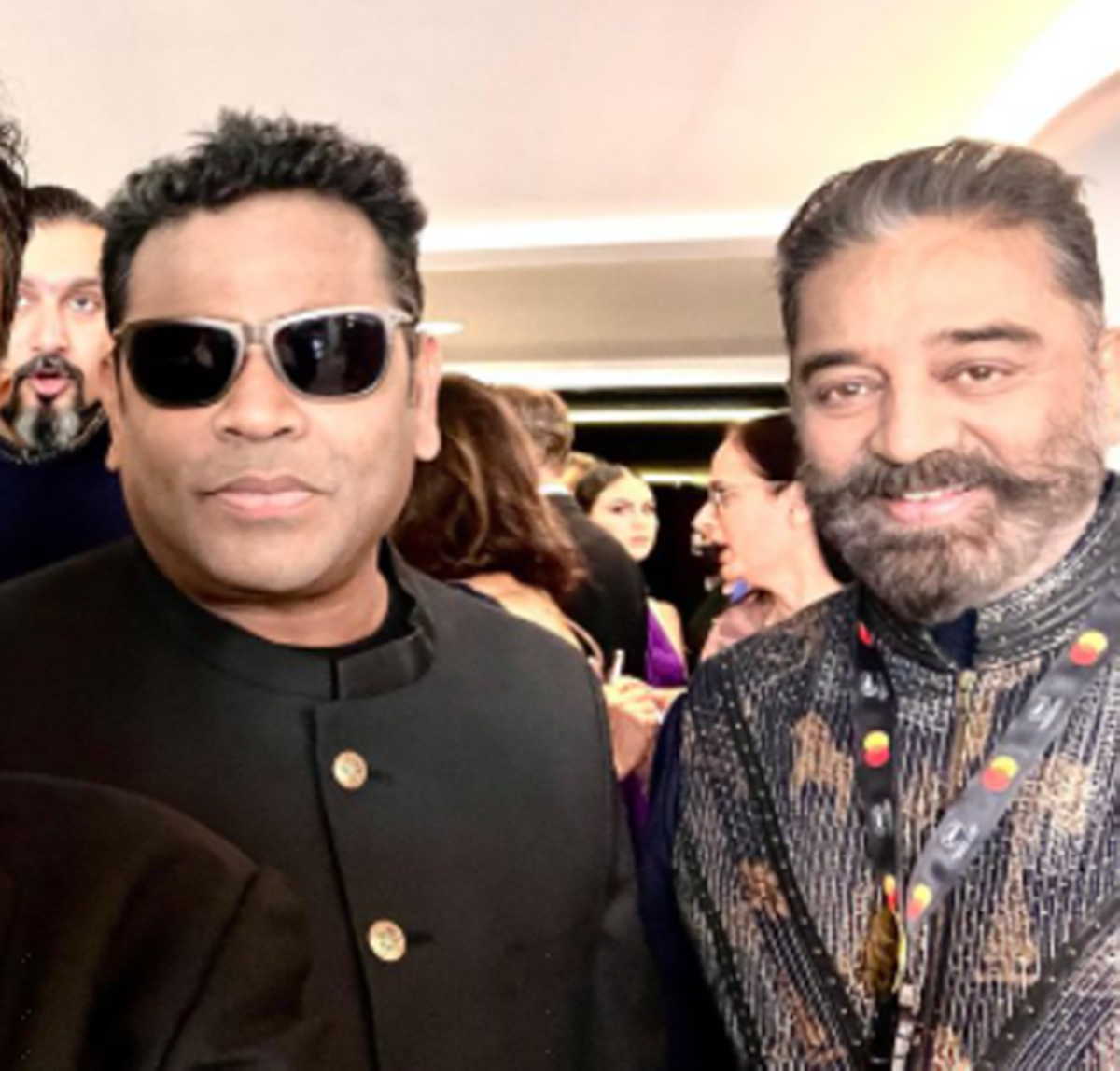 AR Rahman and Kamal Haasan 