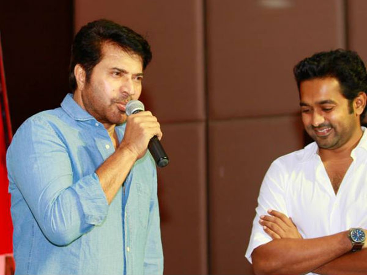 Mammootty and Asif Ali