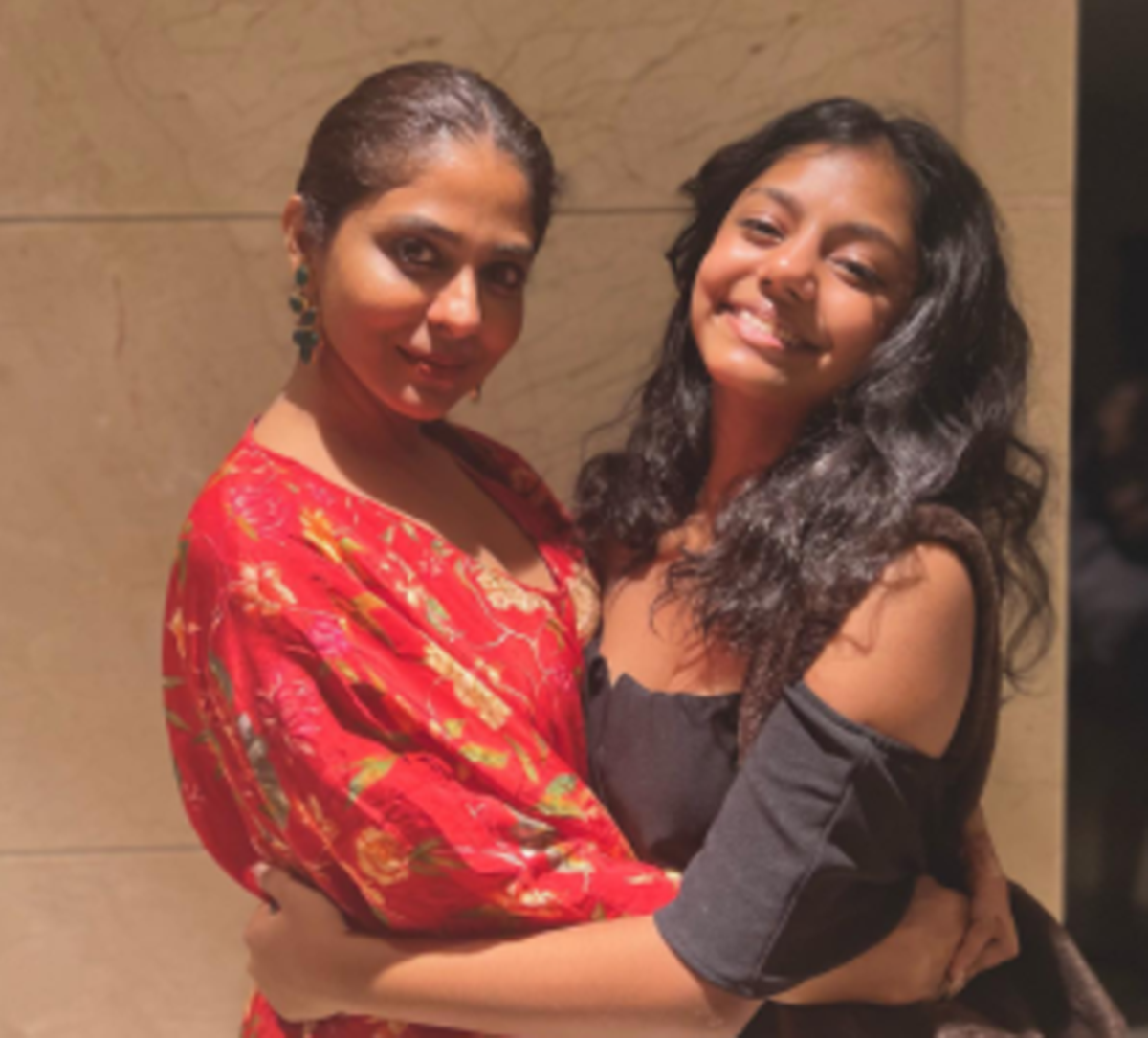 Poornima Indrajitha and Prarthana Indrajith