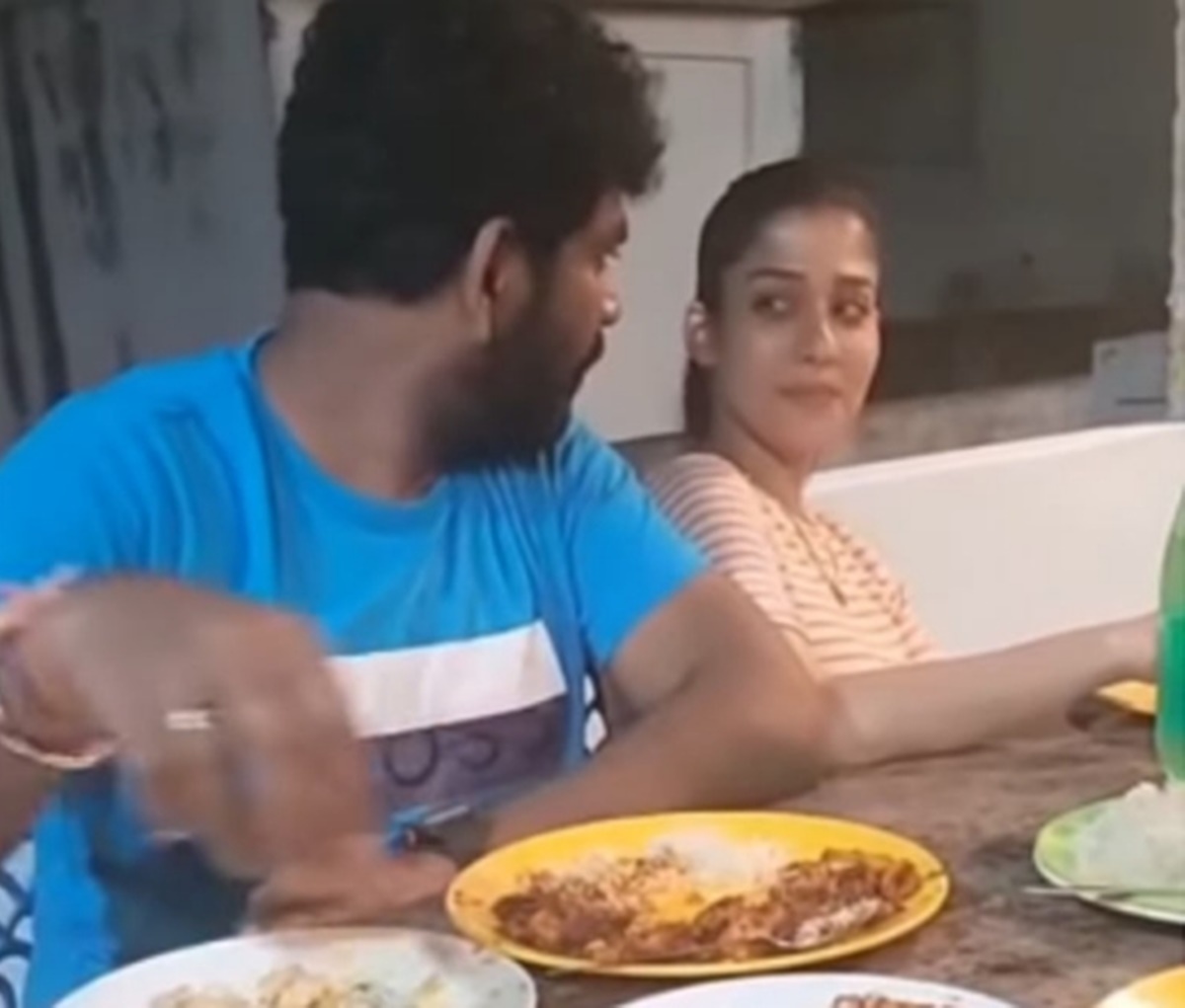 Vignesh and Nayanthara