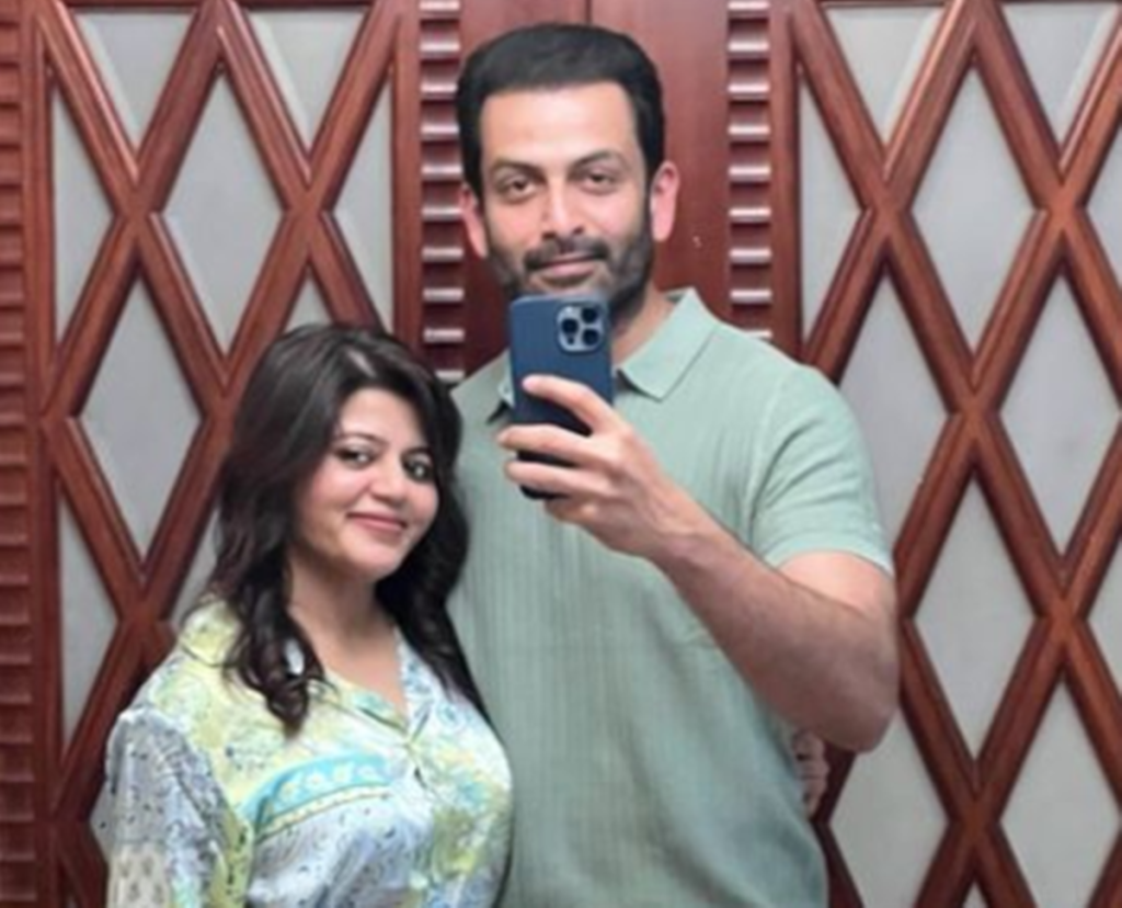 Supriya and Prithviraj