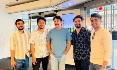 Mammootty with Fans