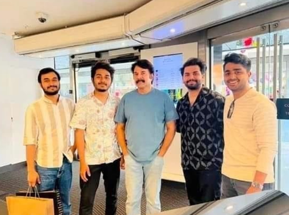 Mammootty with Fans