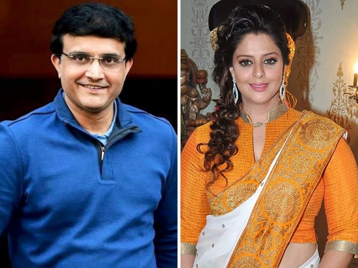 Sourav Ganguly and Nagma