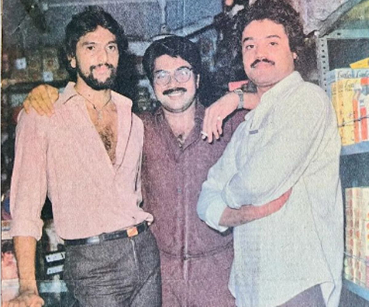 Babu Antony, Mammootty and Suresh Gopi