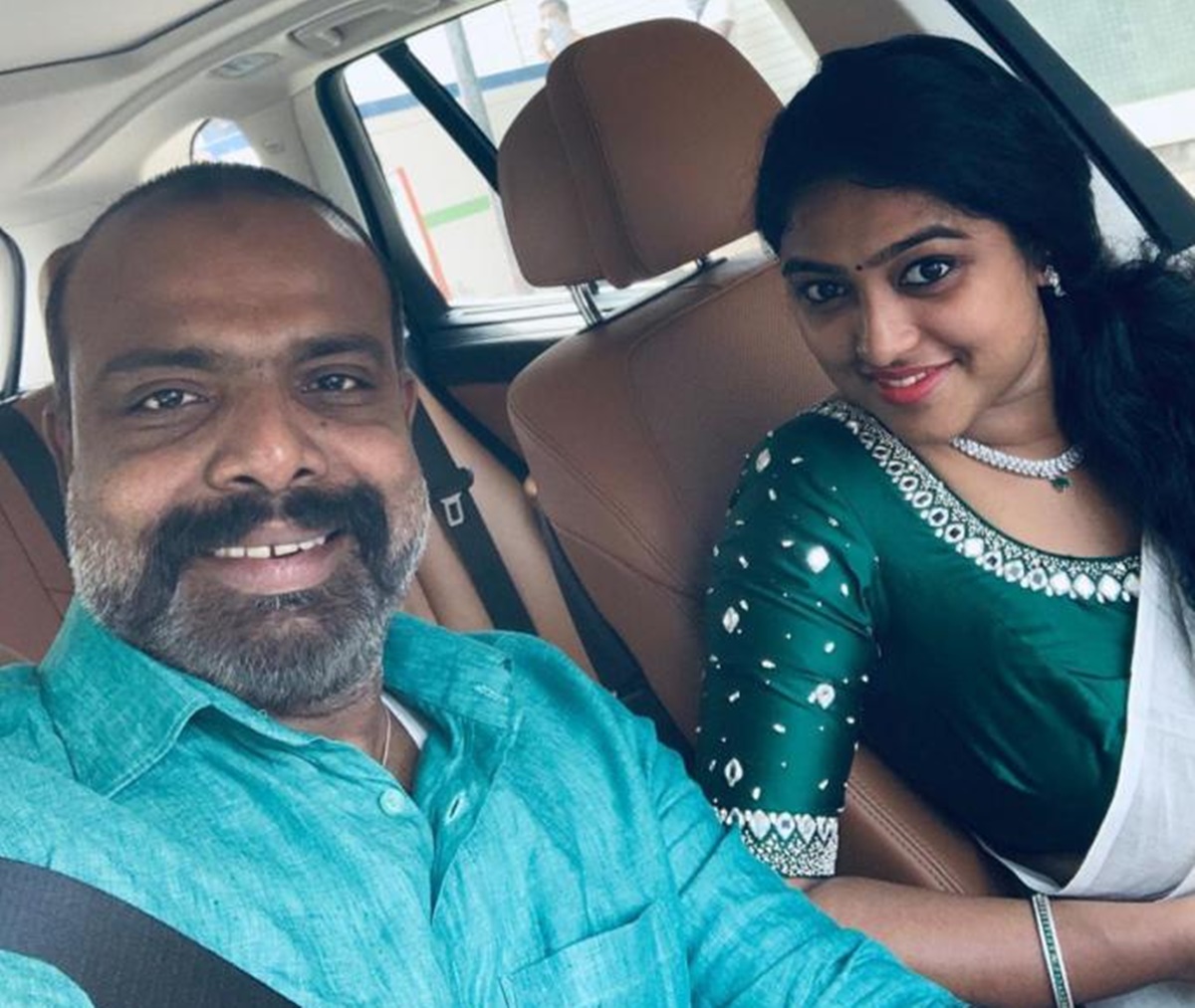 Chemban Vinod Jose and Wife 