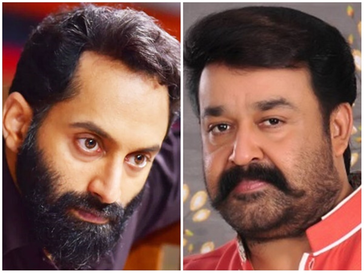 Fahad Faasil and Mohanlal