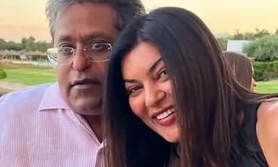 Lalit Modi and Sushmita Sen