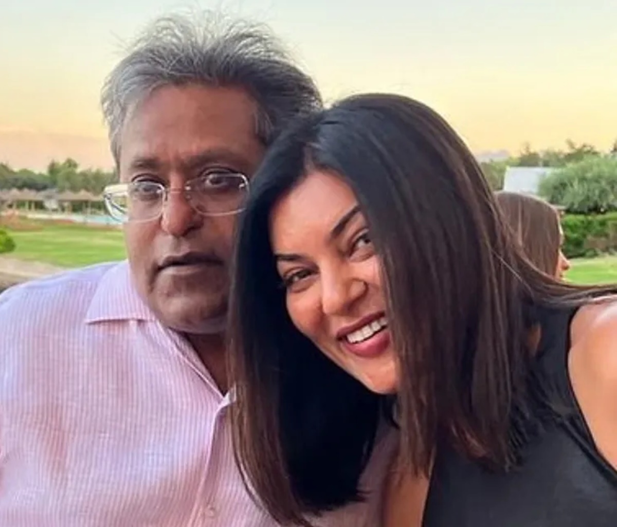 Lalit Modi and Sushmita Sen