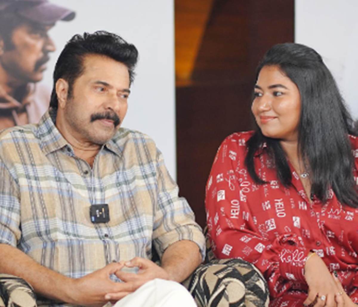 Mammootty and Grace Antony