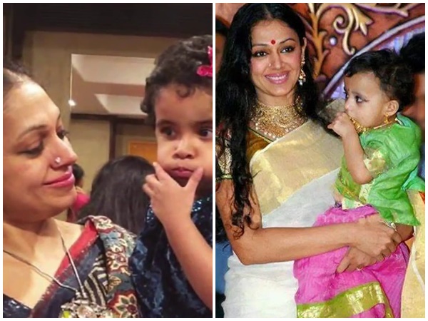 Shobana and Daughter 