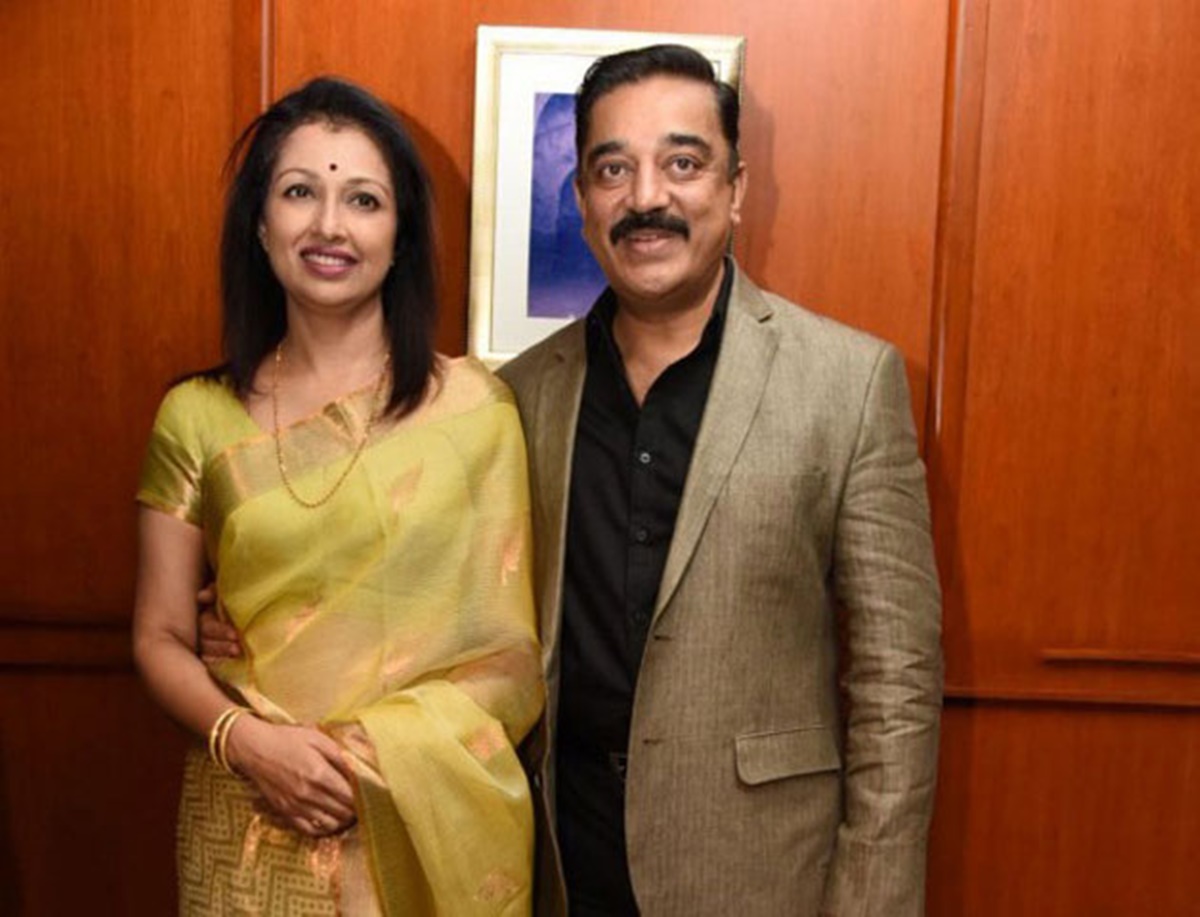 Gautami and Kamal Haasan