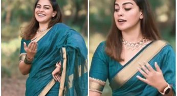 ‘ഇങ്ങനെ സന്തോഷിക്കാന്‍ ഒരുപാട് കാരണങ്ങള്‍’; സാരിയില്‍ അടിപൊളി നൃത്തവുമായി അനുശ്രീ