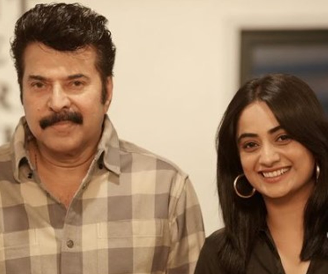 Mammootty and Namitha Pramod