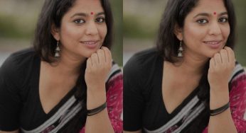 സാരിയില്‍ മനോഹരിയായി സ്രിന്റ